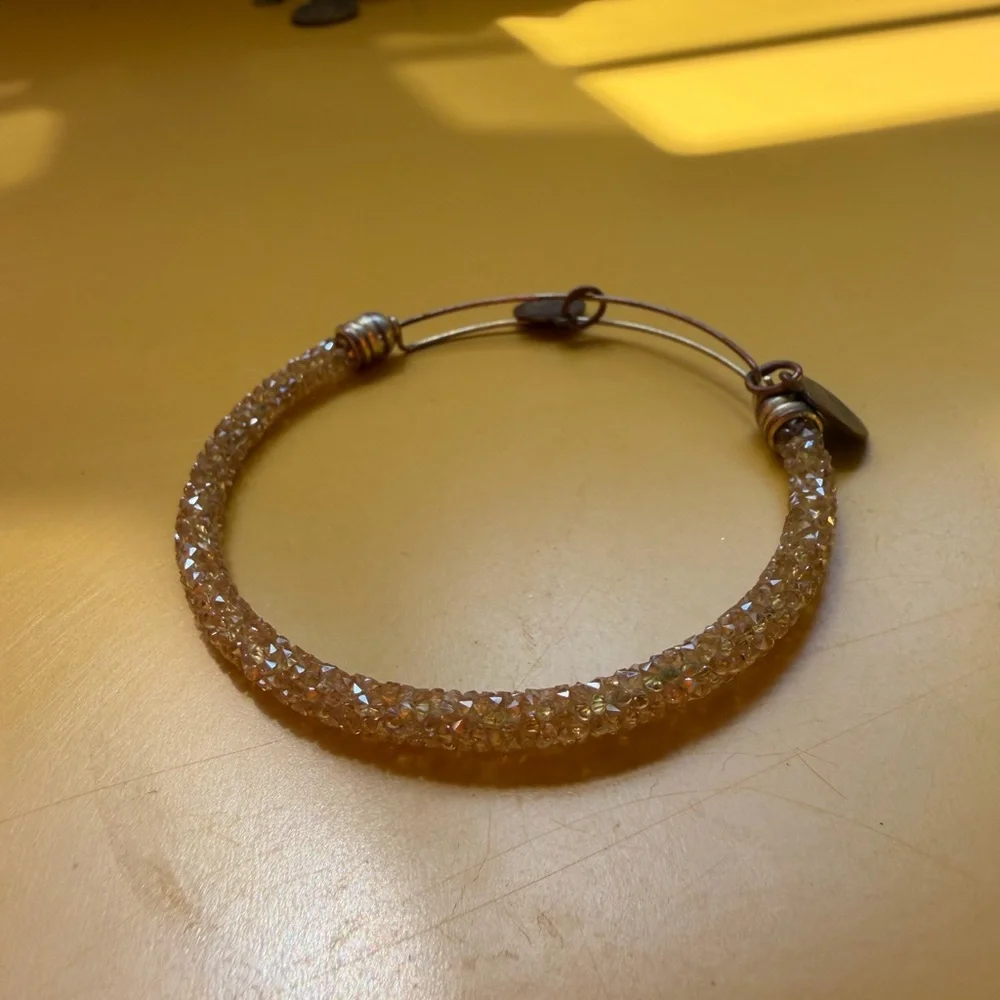 Lot of 8 Alex and Ani Gold Tone Bracelets
